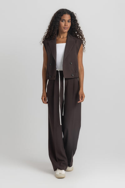 Cropped Vest