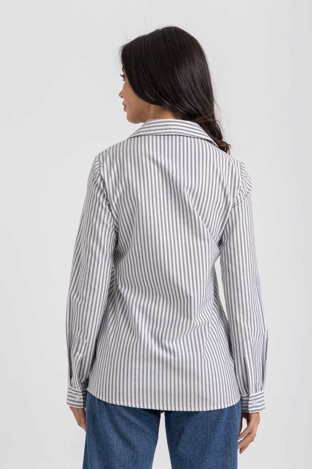 Stripe Classic Button-Down Shirt