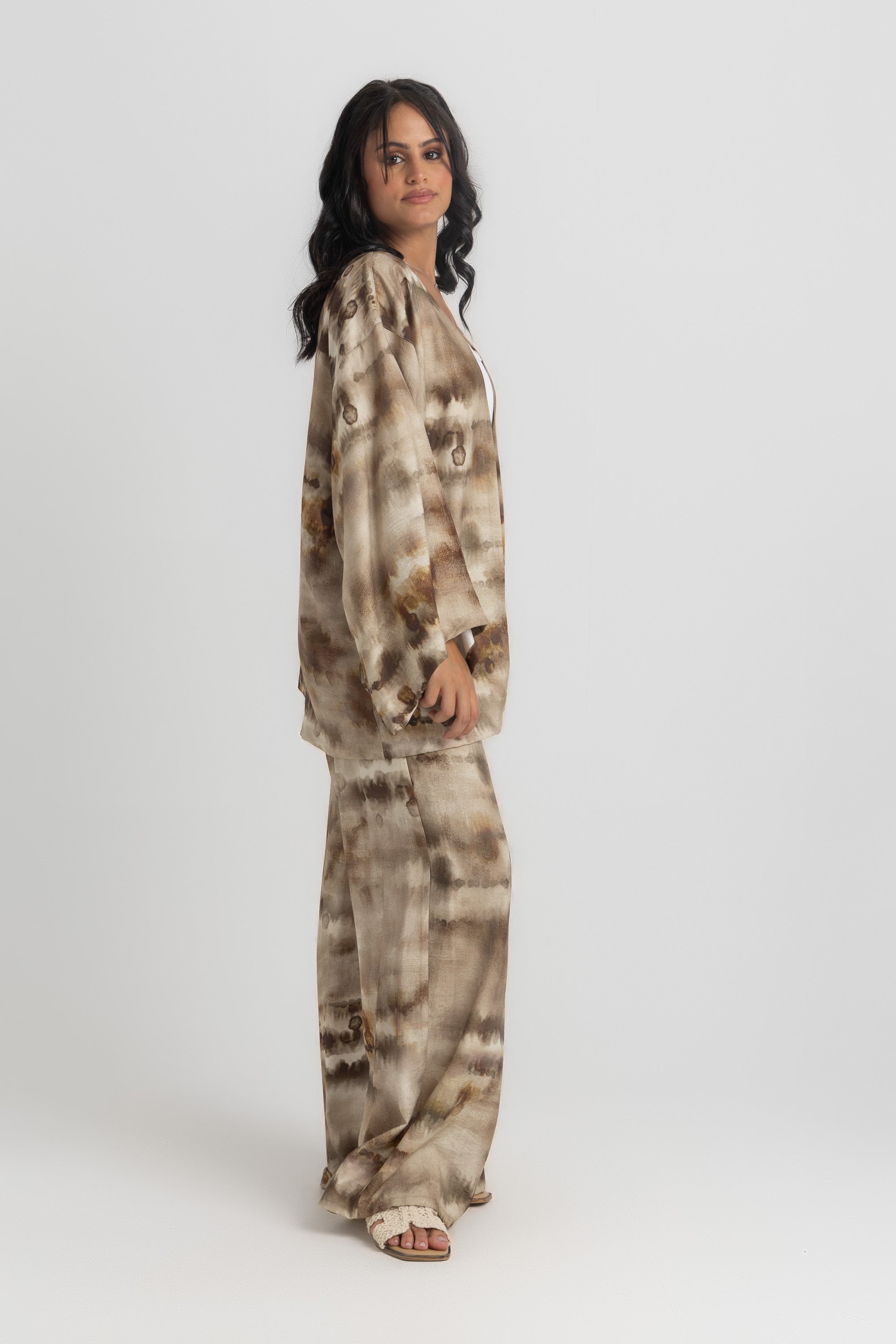 エルンスト【Le Kimono】 Two-piece kimono-style set – ESLA