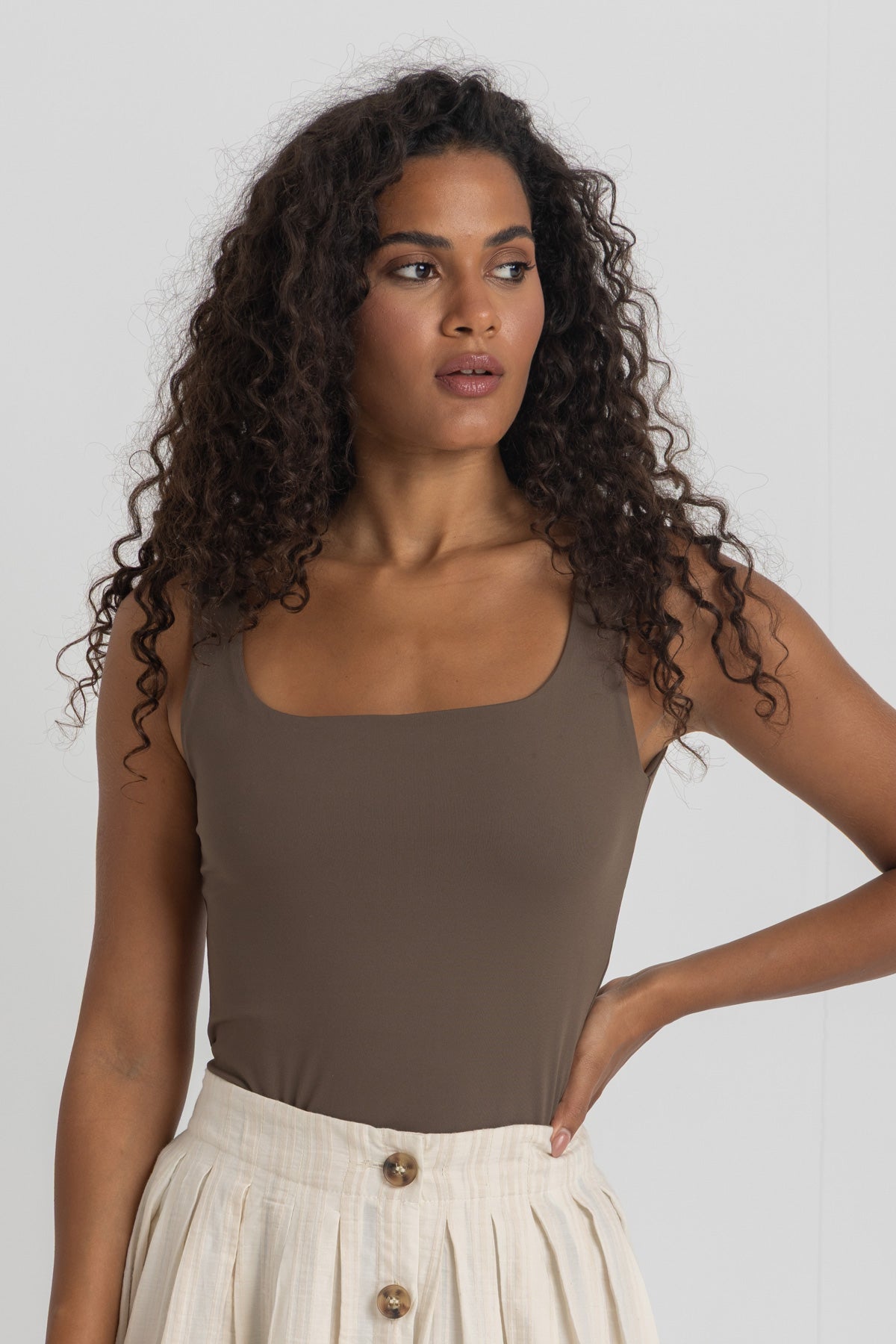 Brown