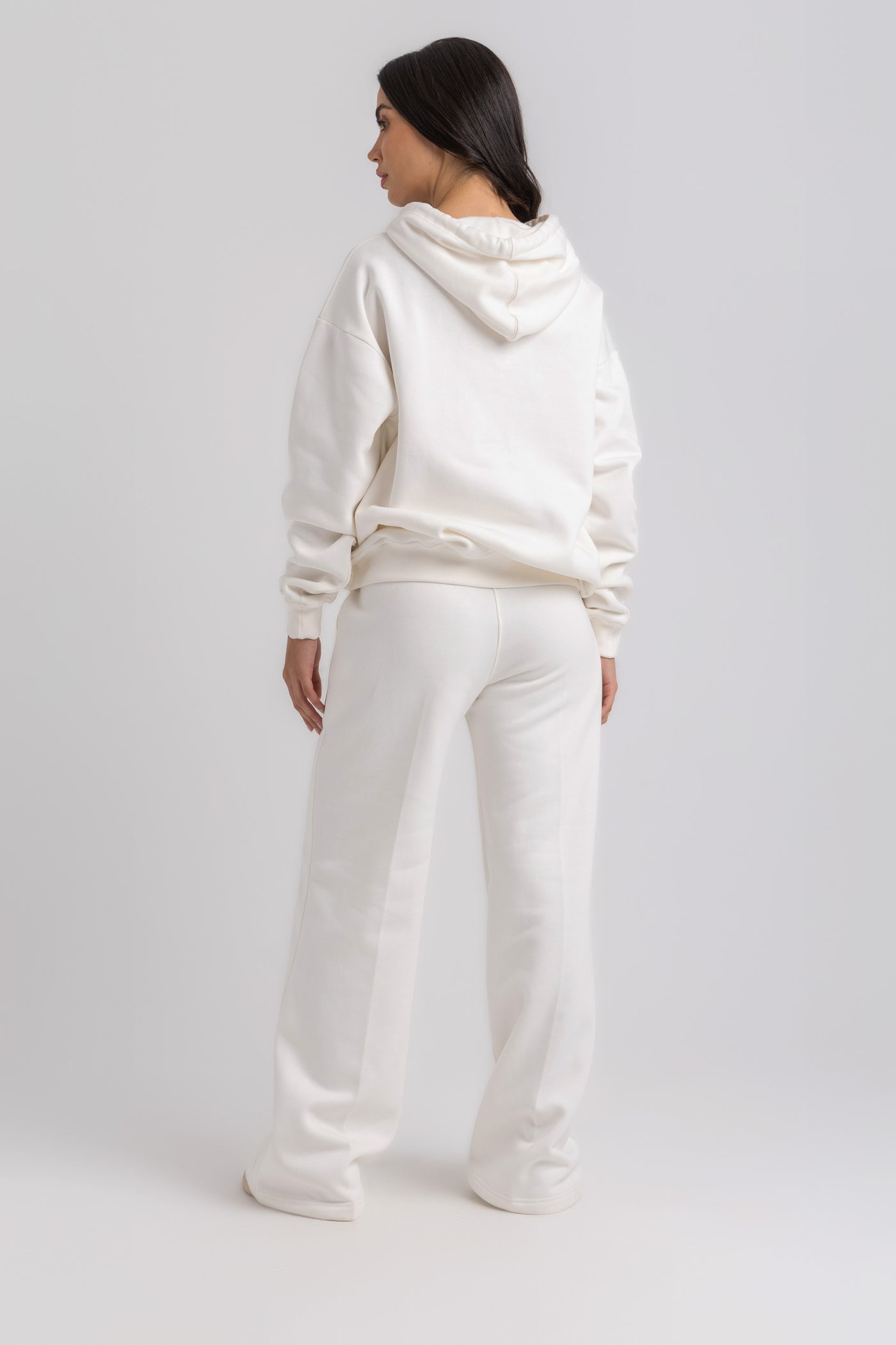 Wide-Leg Cotton Trousers