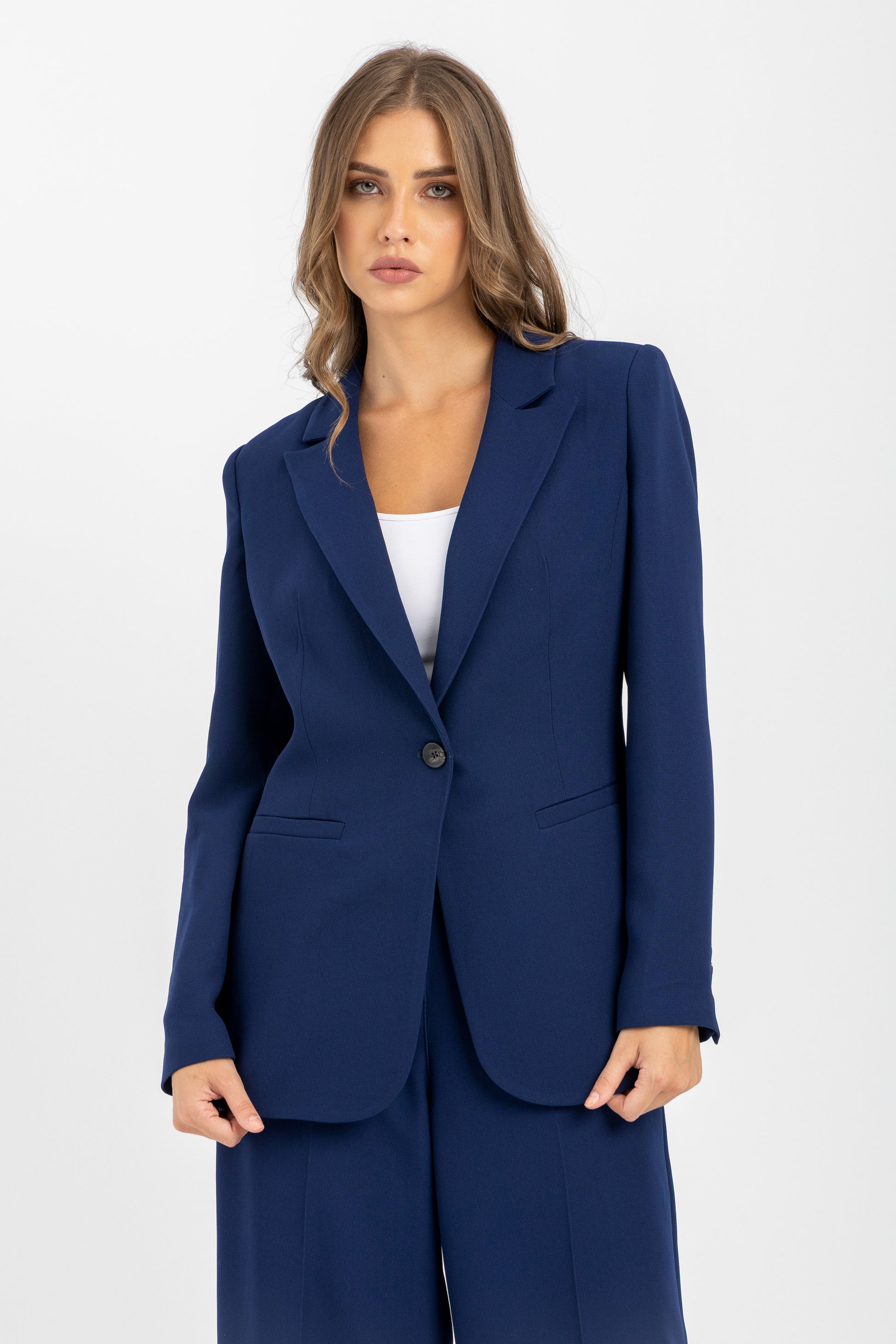 ESLA Tailored Single-Breasted Jacket