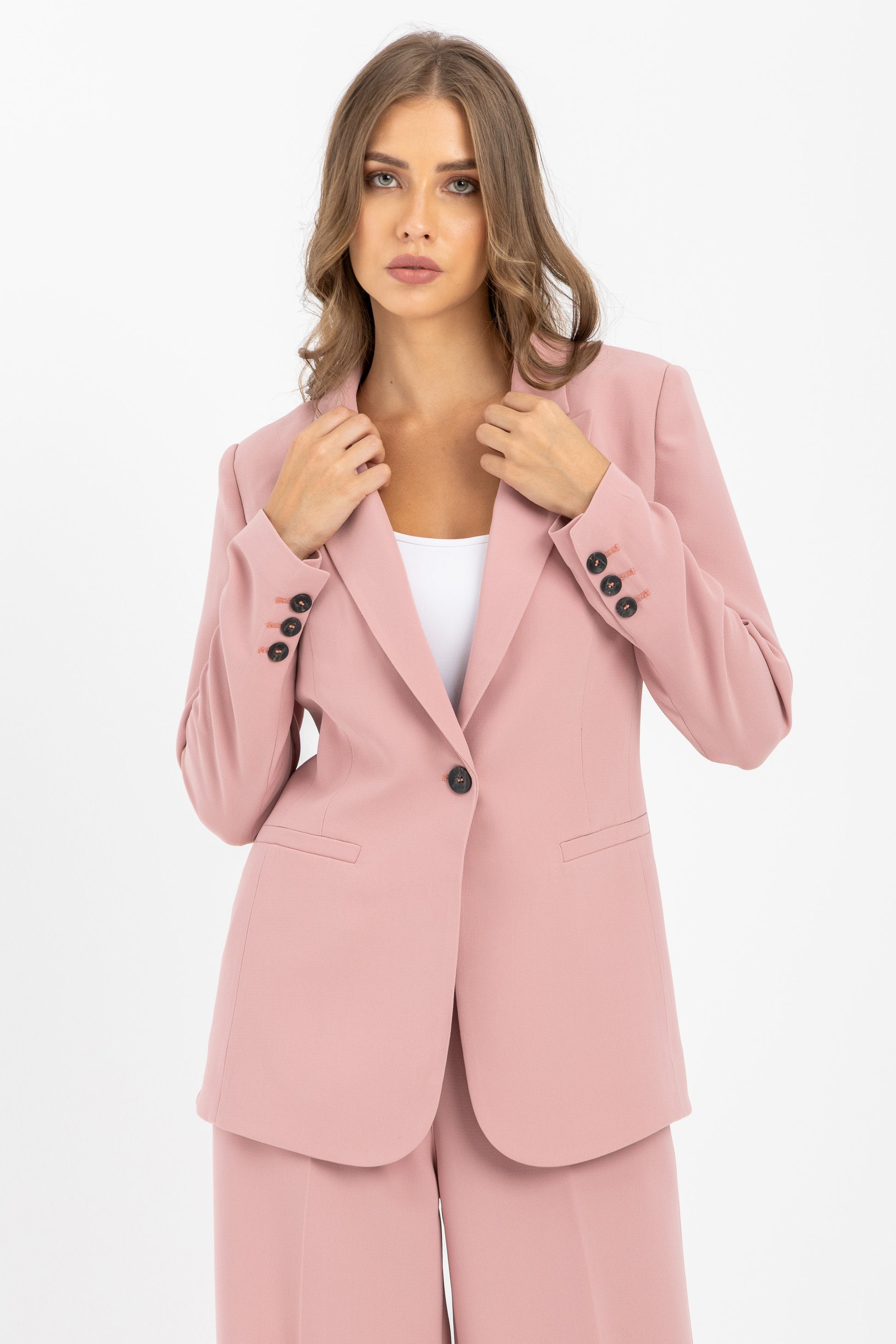 ESLA Tailored Single-Breasted Jacket
