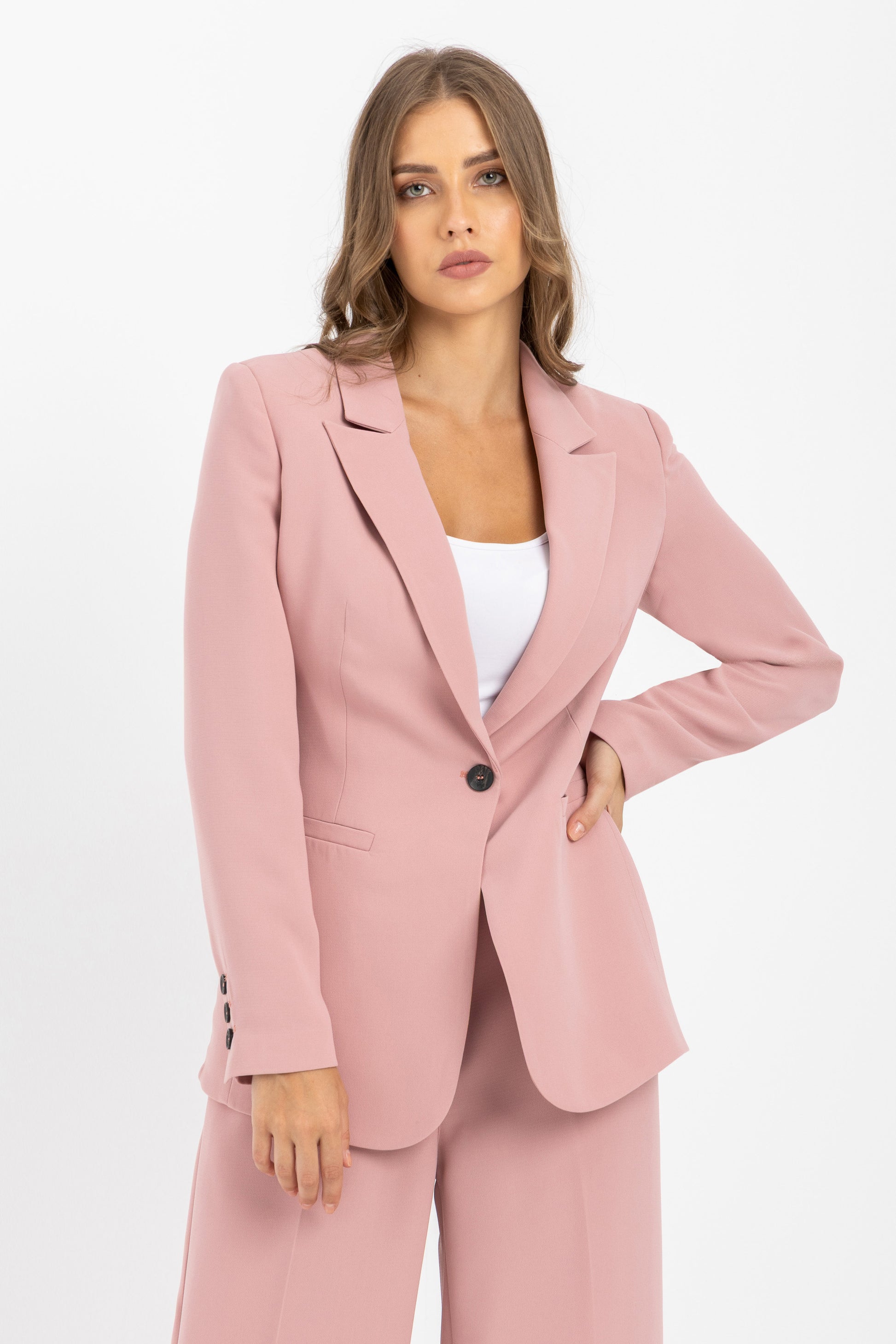 ESLA Tailored Single-Breasted Jacket