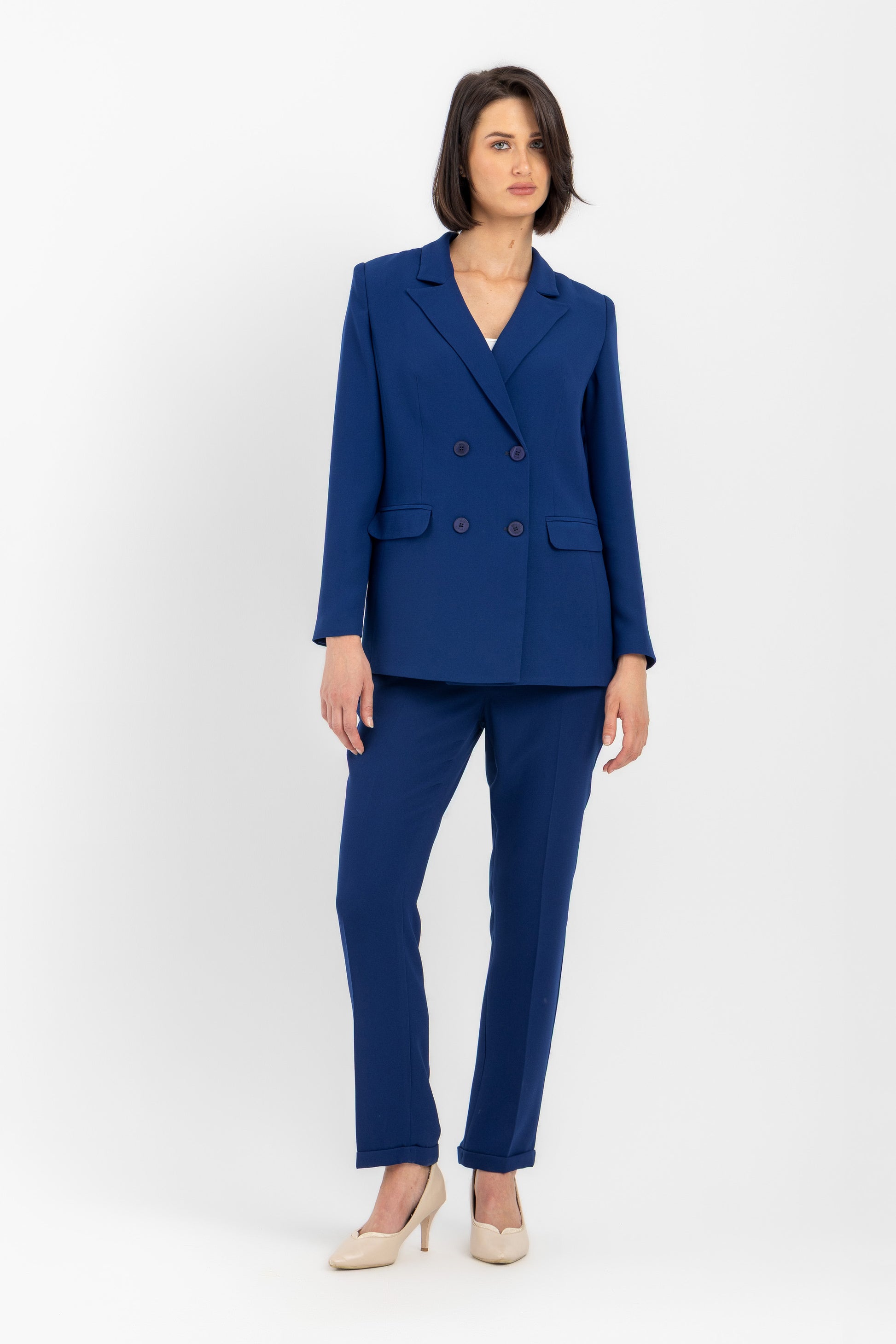 ESLA Double-Breasted Tailored Jacket