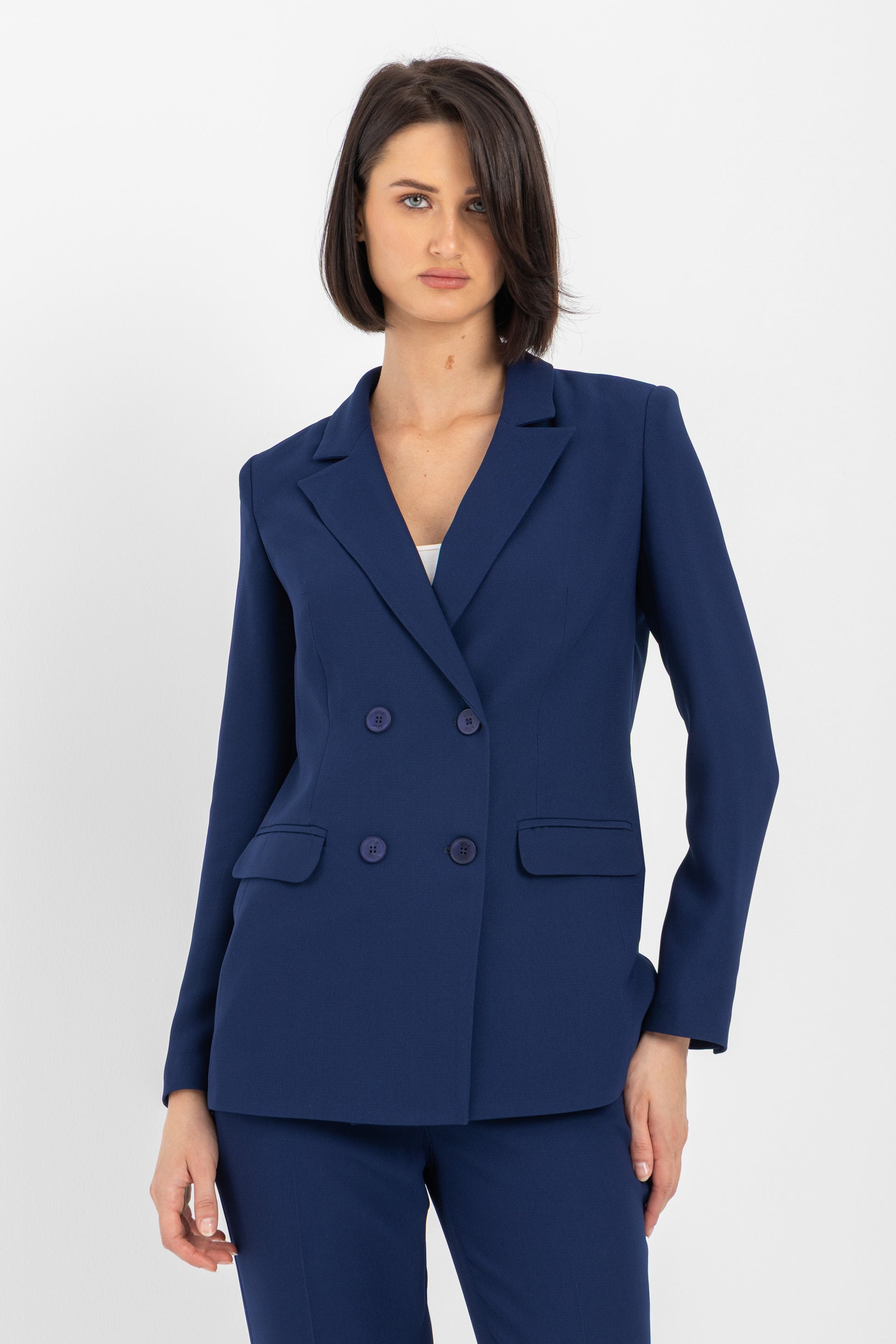 ESLA Double-Breasted Tailored Jacket