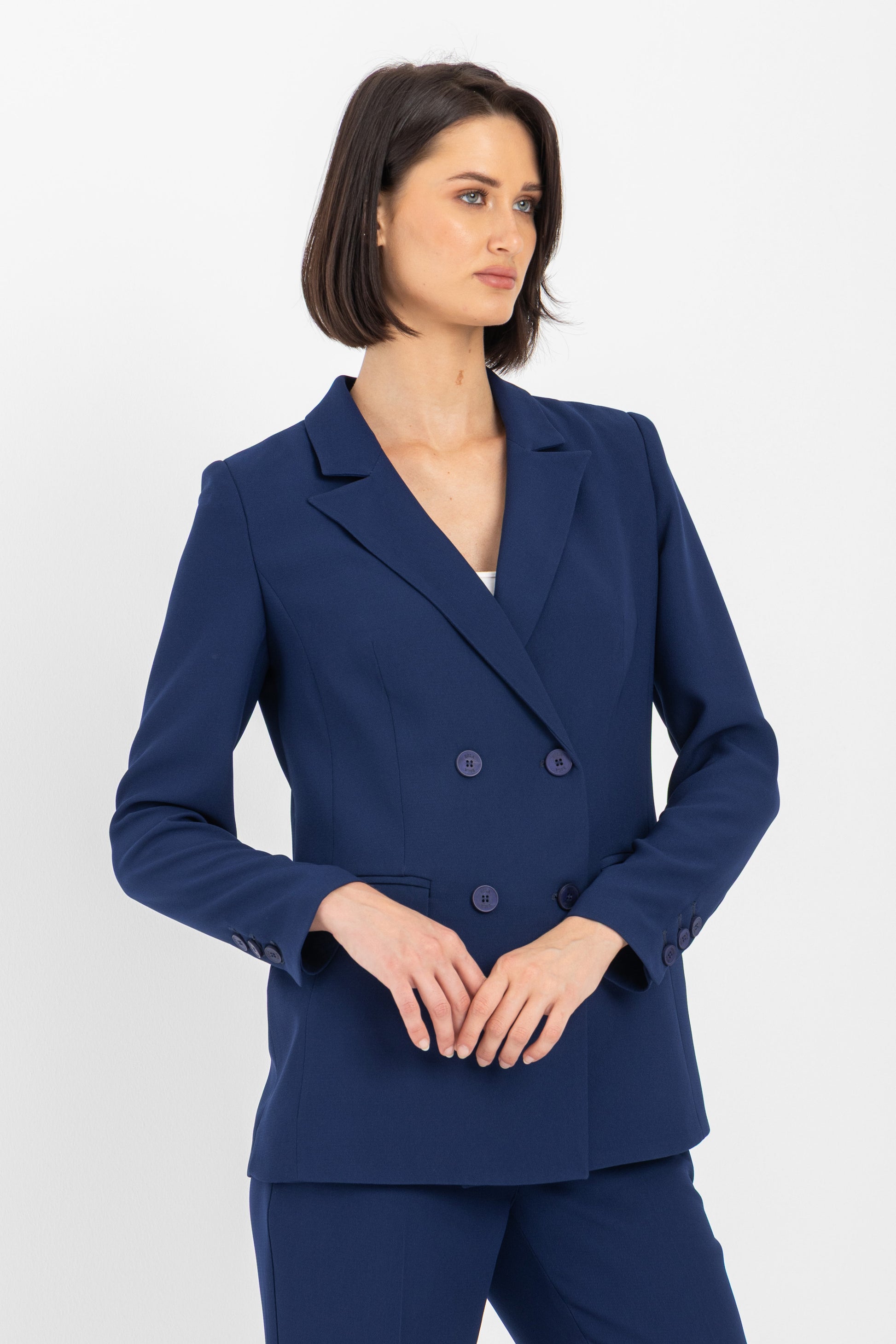 ESLA Double-Breasted Tailored Jacket
