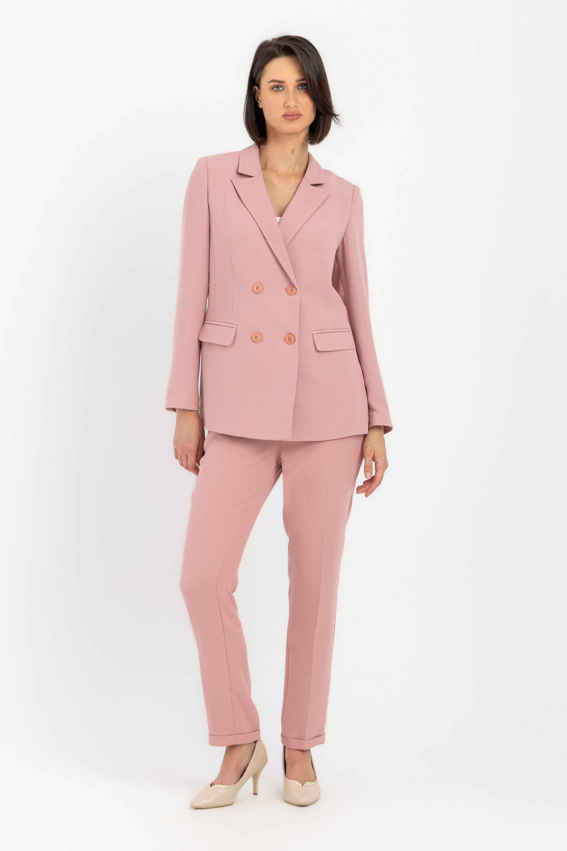 ESLA Double-Breasted Tailored Jacket
