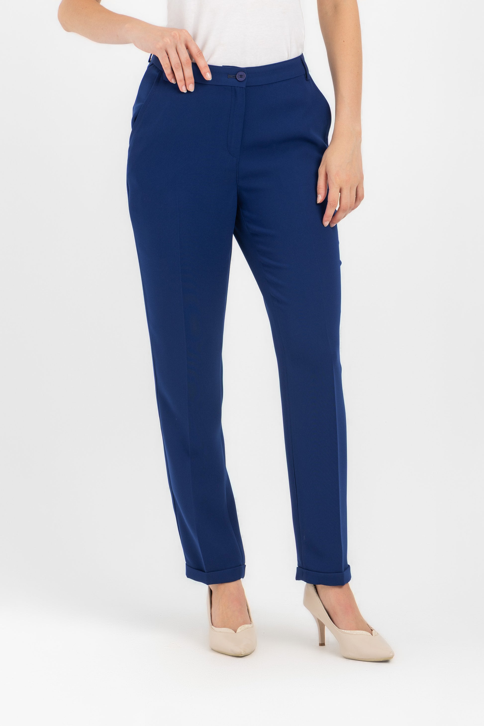ESLA Tailored Slim-Fit Trousers