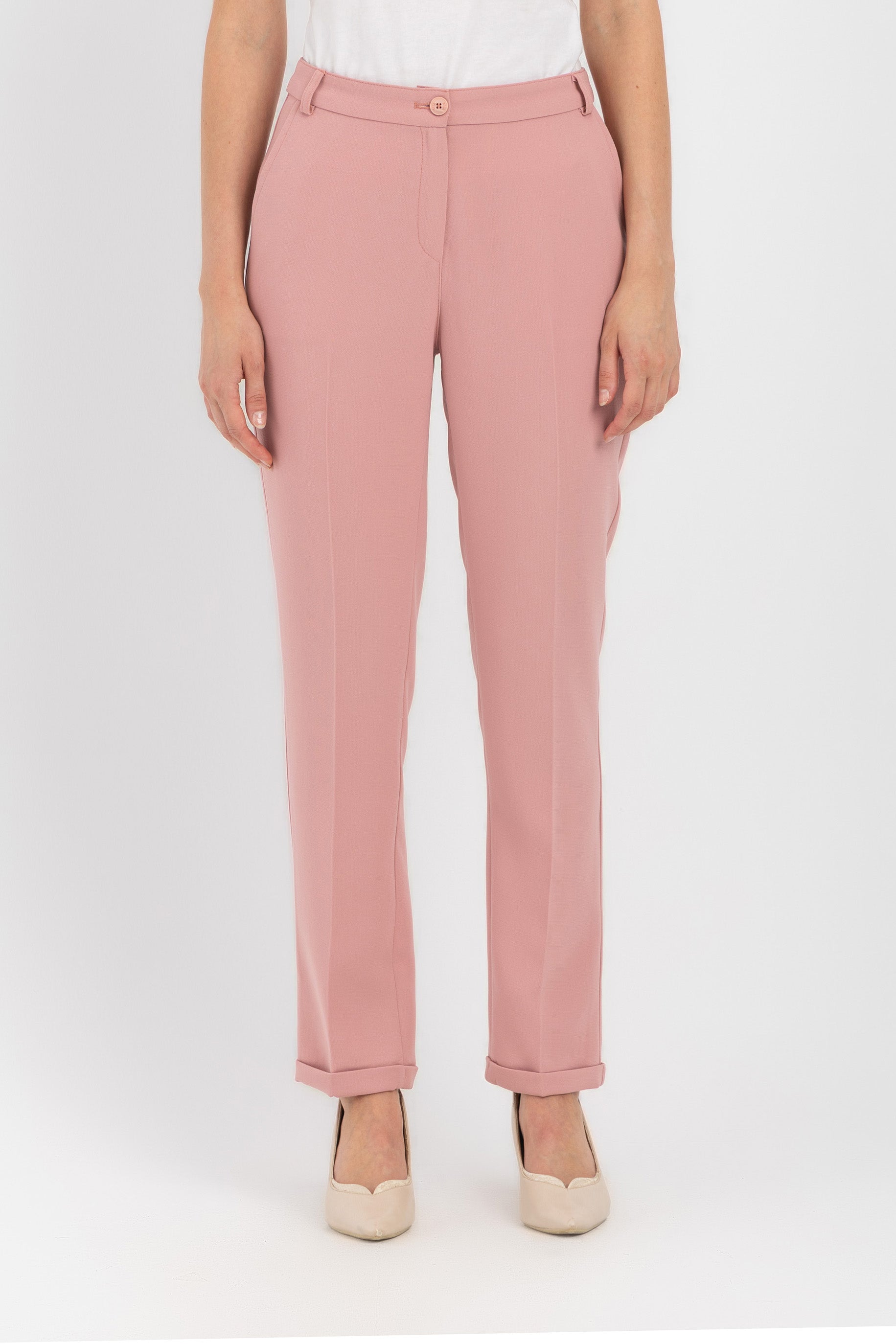 ESLA Tailored Slim-Fit Trousers
