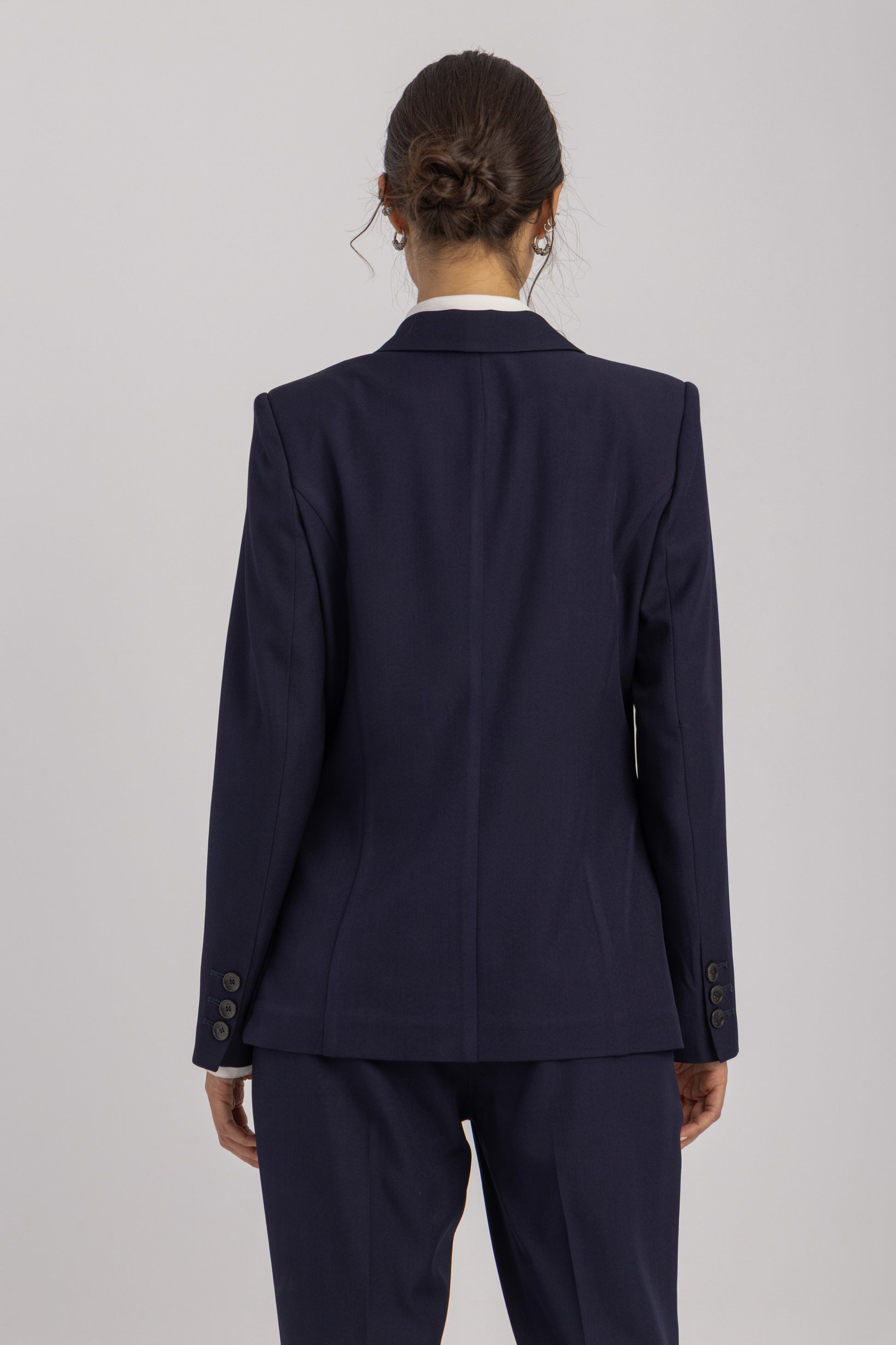 Single-Breasted Tailored Blazer