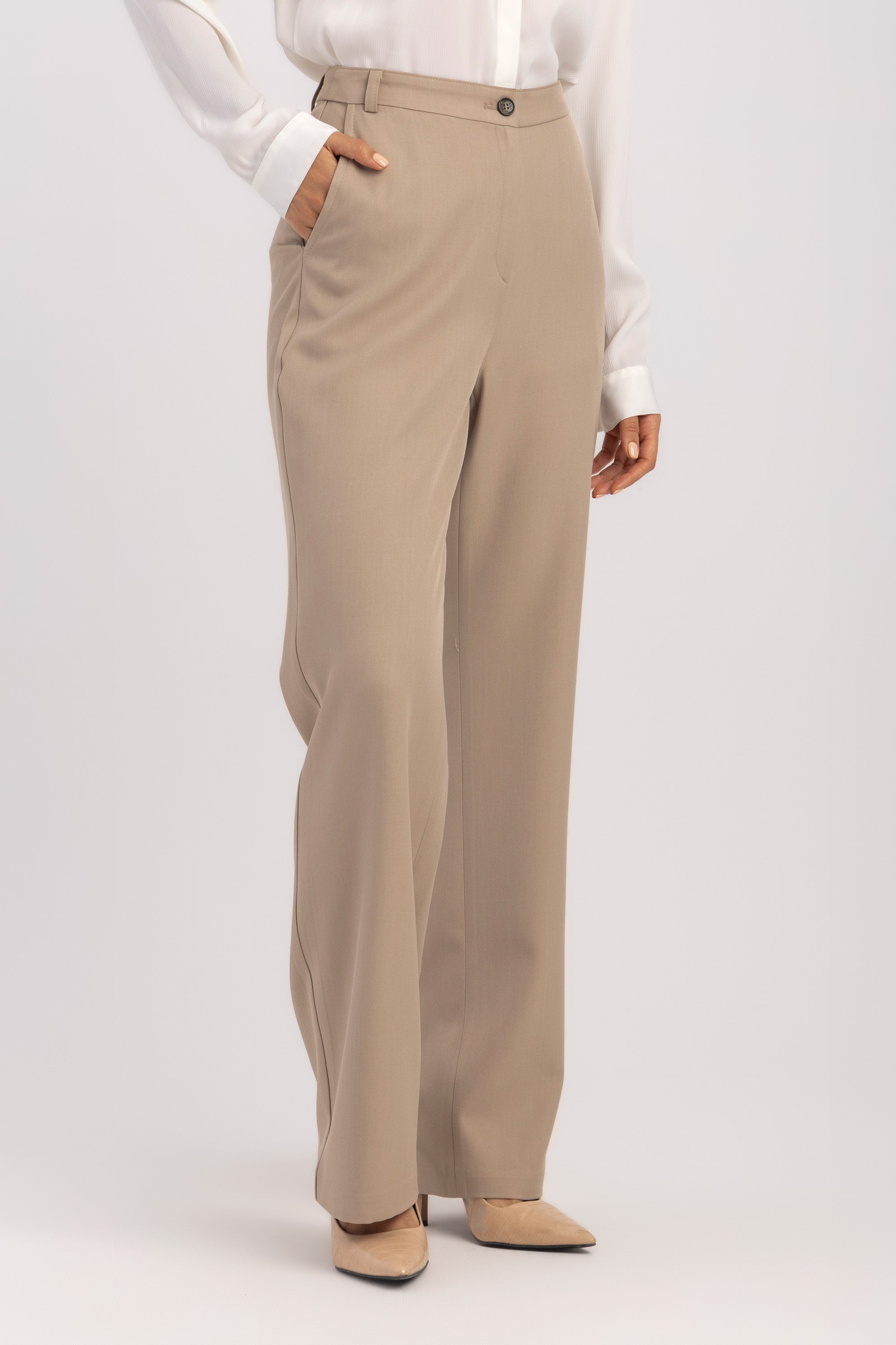 D. Beige