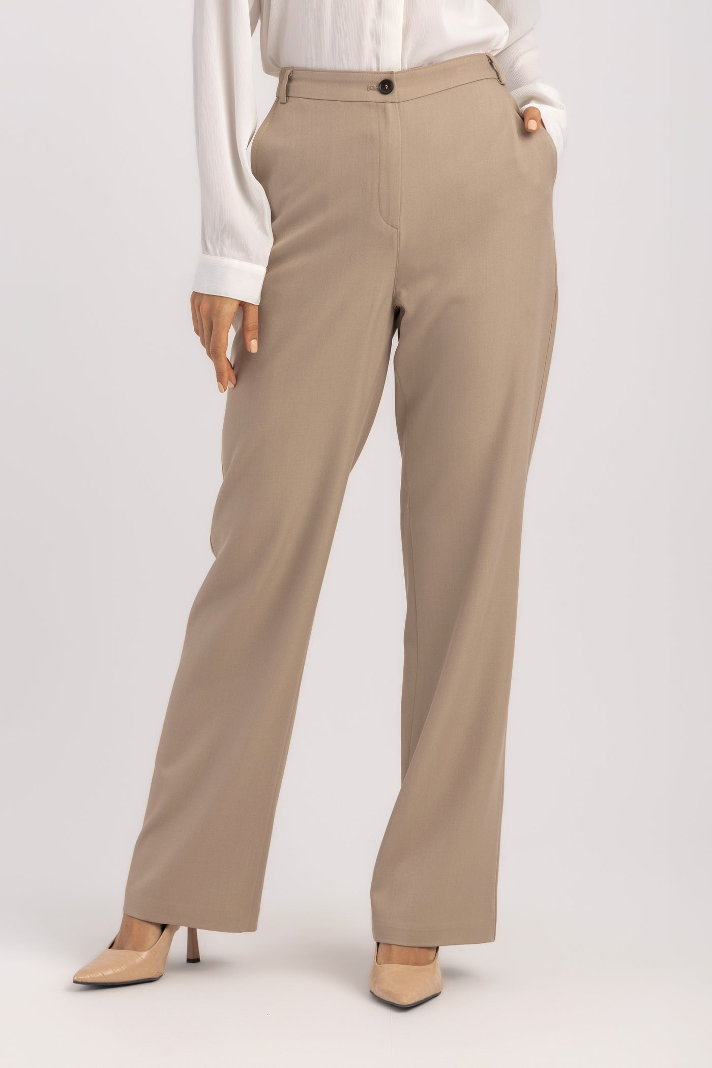 D. Beige