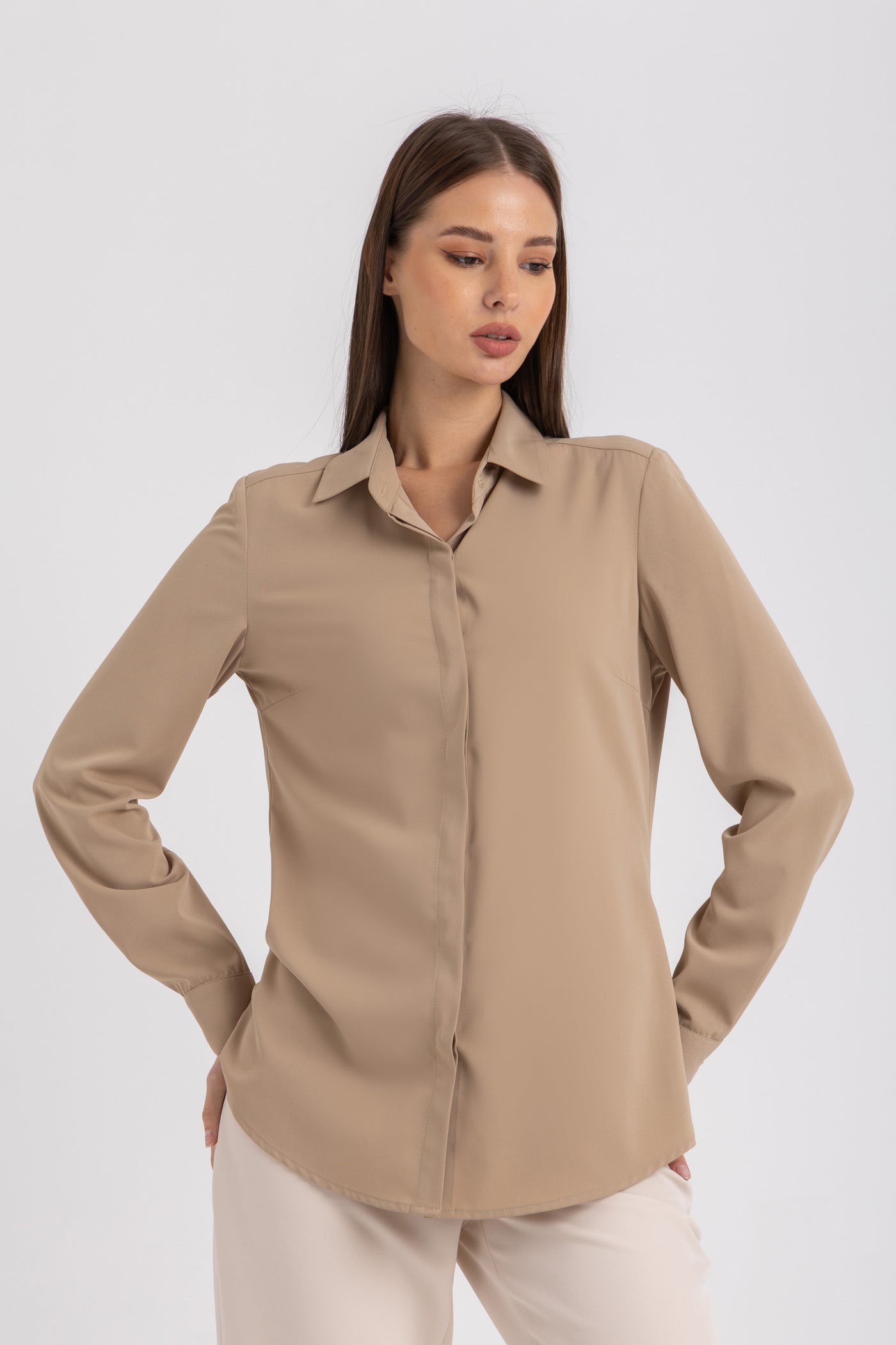 D. Beige