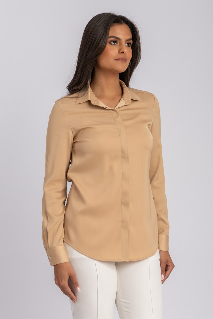 D. Beige