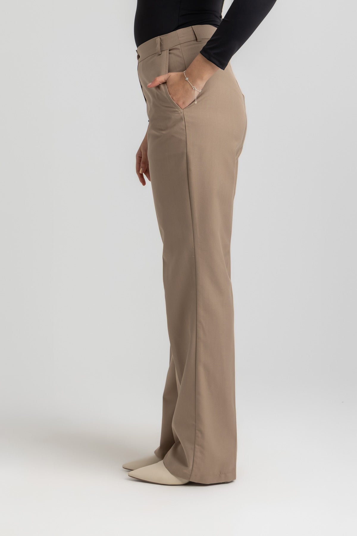 D. Beige