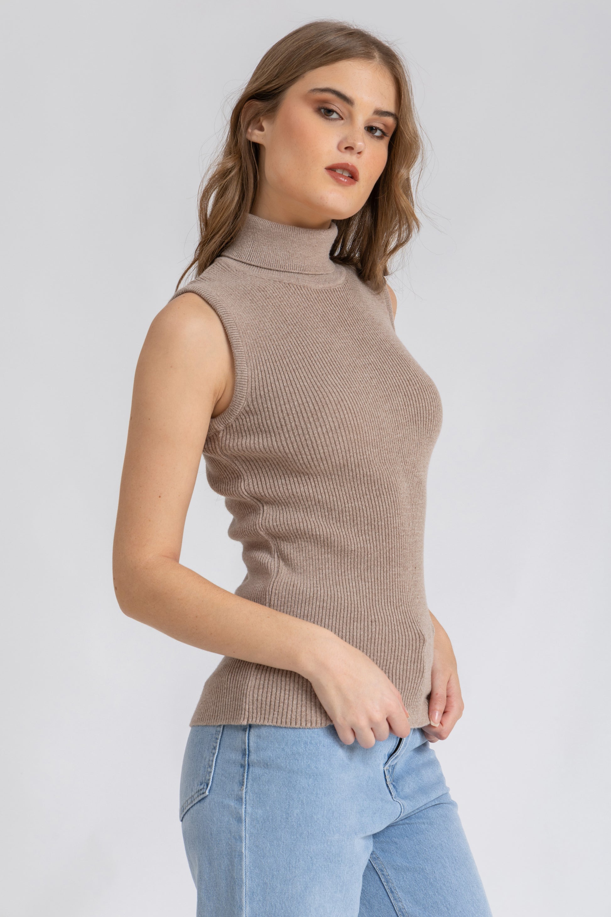 D. Beige