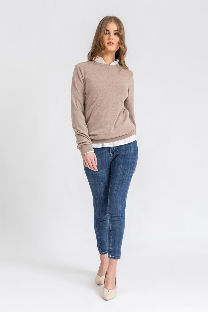 D. Beige