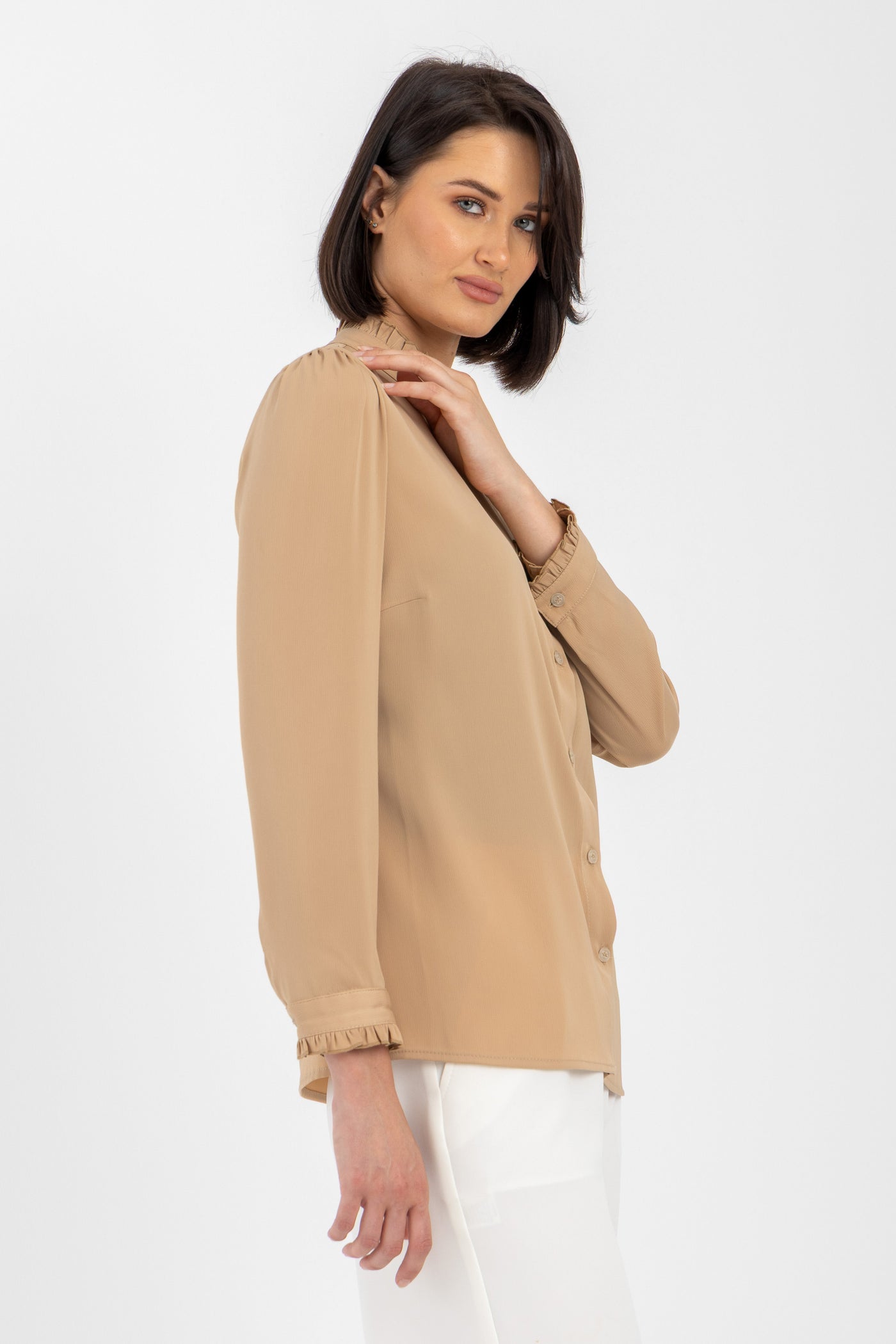 D. Beige